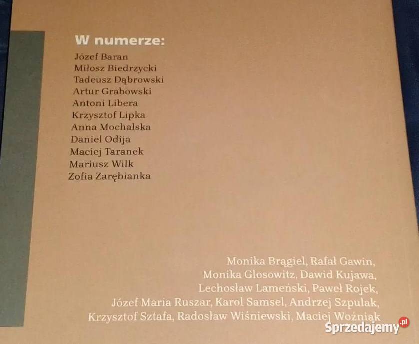 Kwartalnik Kulturalny Nowy Napis Liryka epika miękka lubelskie Chełm