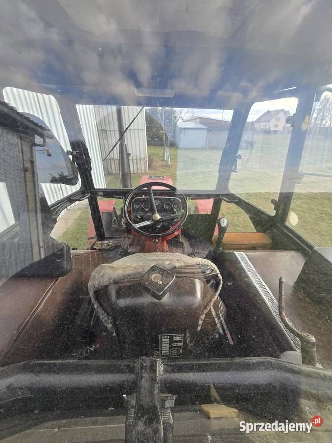 Zetor 7245 z ładowaczem i osprzętem Przyczepa Gąski
