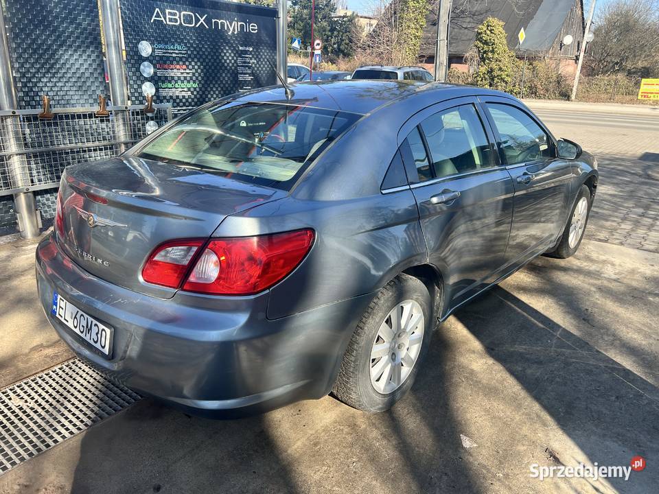 Chrysler Sebring 24 lekko uszkodzony 2400cm3 Łódź