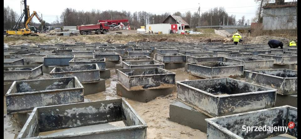 STOPY fundamentowe Szalunki metalowe skręcane Kozienice