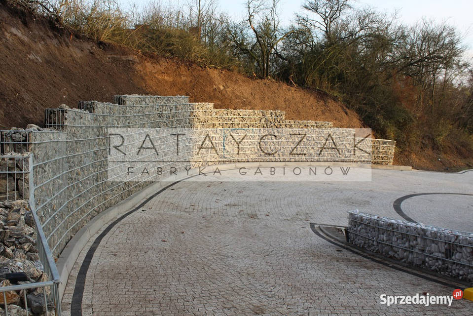 GABIONY PROSTO PRODUCENTASŁUPKI GABIONOWE Ełk