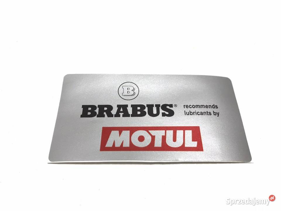 Zestaw naklejek BRABUS MOTULBRABUS V świętokrzyskie Starachowice sprzedam