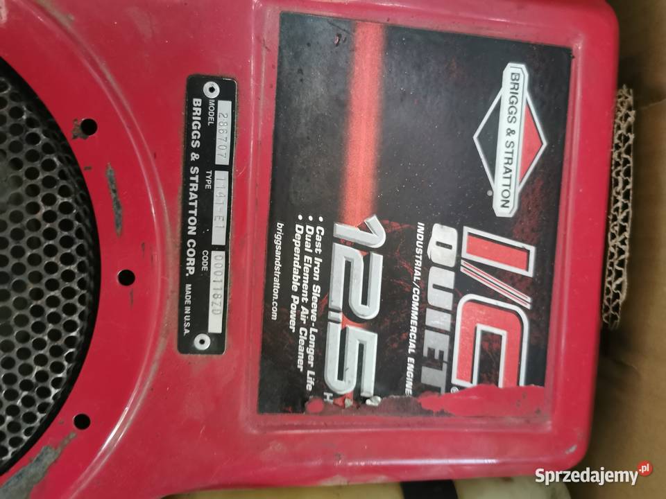 Silnik Briggs 125 HP do kosiarki traktorek