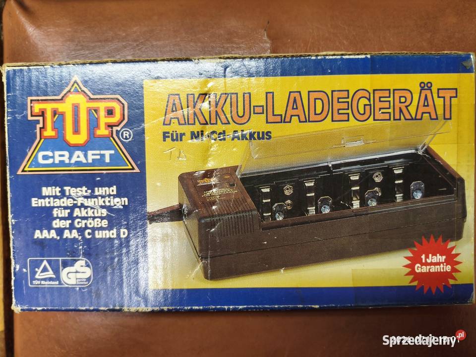 Uniwersalna ładowarka akumulatorków Top Craft Lublin