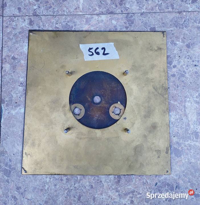 562 Tarcza starego zegara ściennego 20x20