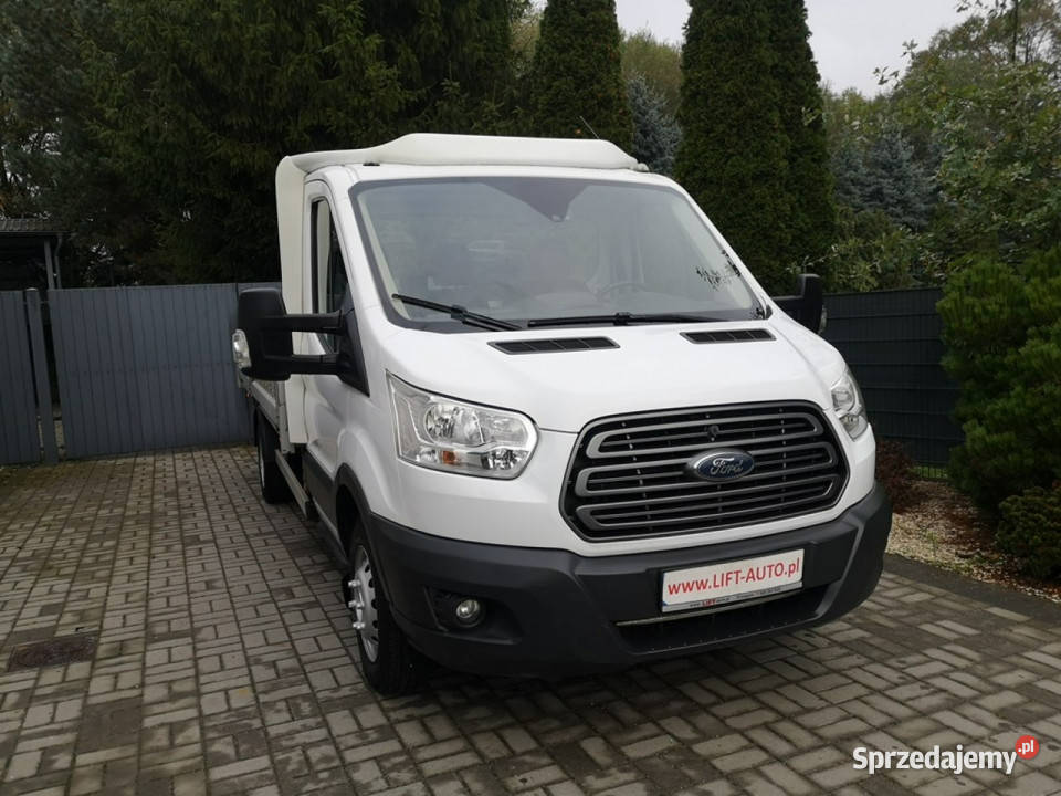 Ford Transit 20 TDCI 170 Klima Skrzynia Plandeka elektryczne szyby Strzegom