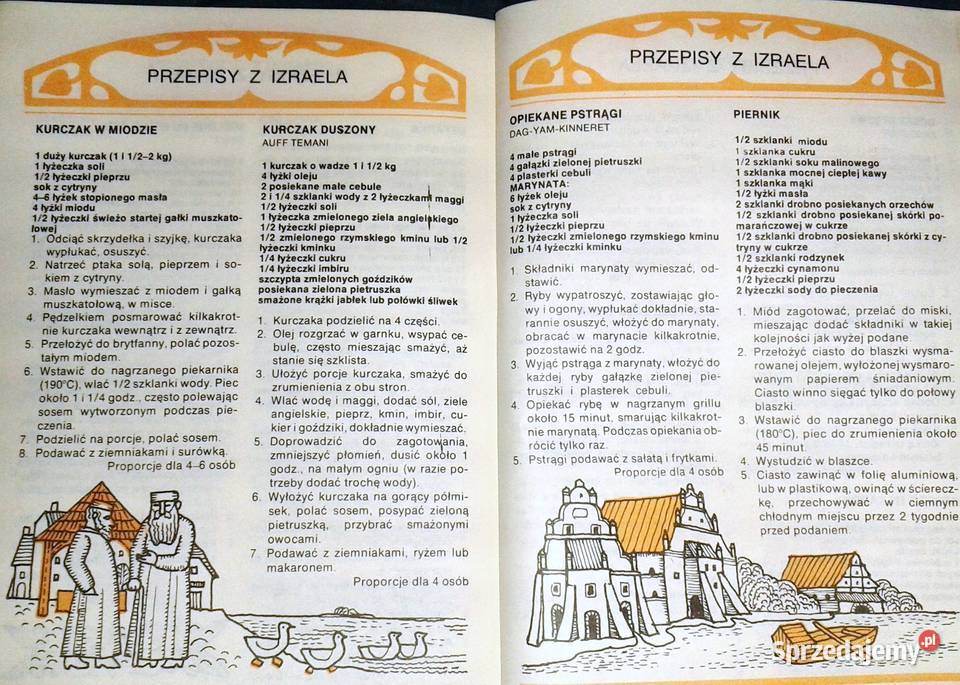 Cymes czyli kuchnia żydowska Katarzyna Chełm sprzedam