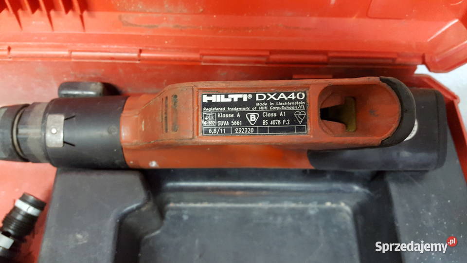 Hilti DX A40 gwozdziarka osadzak prochowy śląskie sprzedam