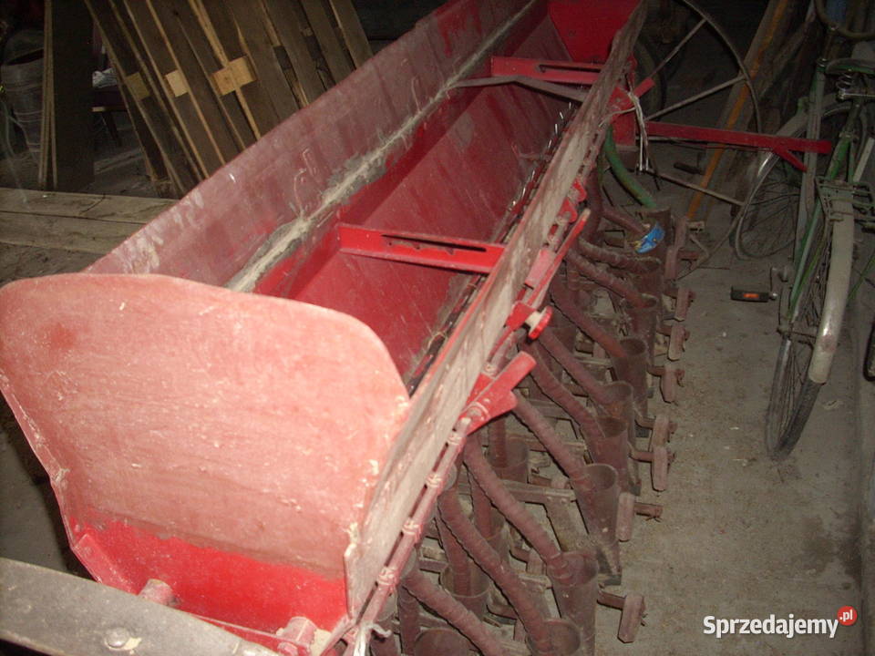 Siewnik do zboża 24 rurki 225m Rękoraj