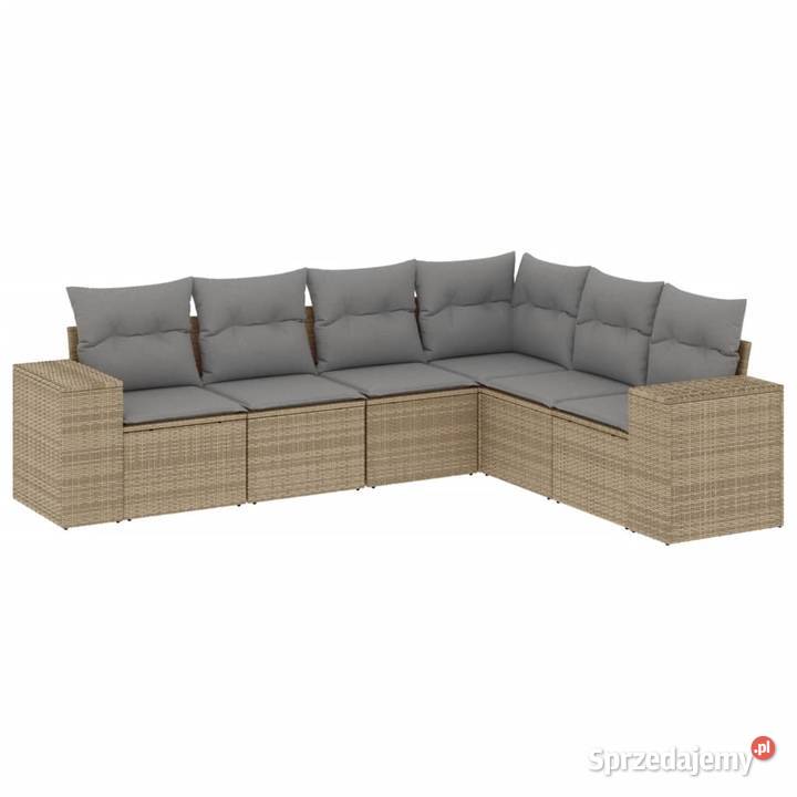 vidaXL 6cz zestaw mebli ogrodowych z poduszkami Warszawa sprzedam