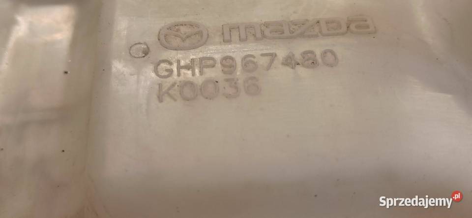 MAZDA 3 ZBIORNICZEK SPYSKIWACZY GHP967480 osobowe dolnośląskie