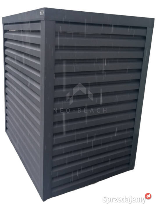 Osłona pompy ciepła 80x50x180 antracyt NB271 Klimatyzatory Kalisz sprzedam