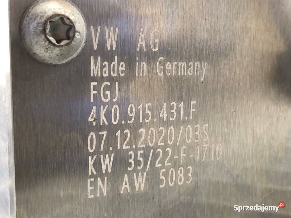 BATERIA HYBRYDA AUDI A6 C8 4K0915431F 40 600 podkarpackie