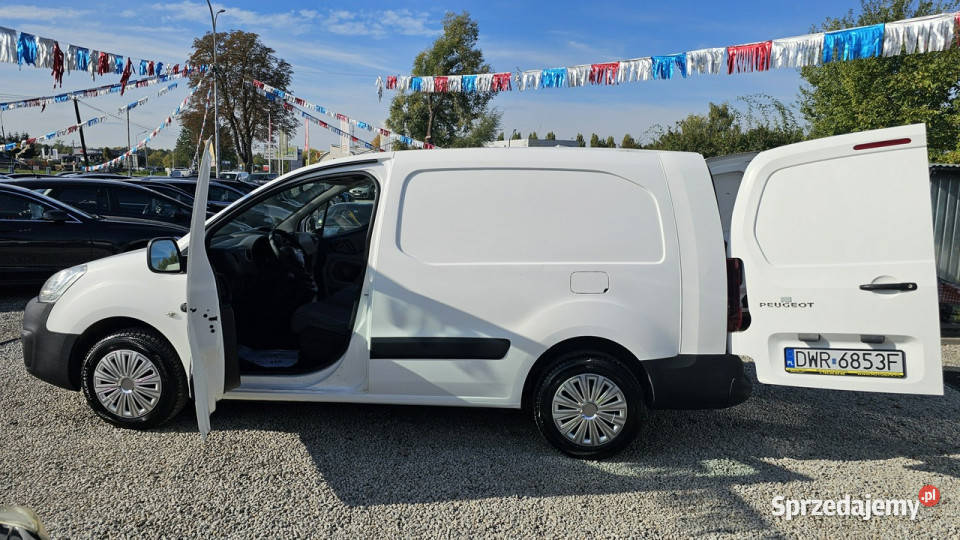Peugeot Partner Długi Salon 16 D Duża Paka ABS dolnośląskie Świdnica