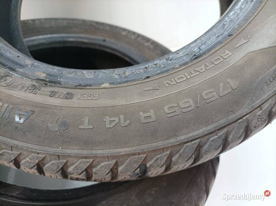 2x OPONA ZIMOWA UNIROYAL 17565R14 3814 427 499