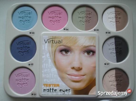 Paleta 8 kolorów cieni do powiek JOKO Virtual ma Kraków sprzedam
