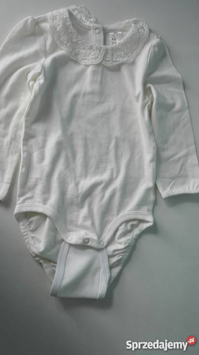 NOWOŚĆ Przedłużacz body Białe 3 napy NOWE uniseks Komorniki