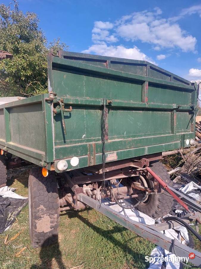Przyczepa HW 6011 6t bss 9t nieuszkodzony Bełdów