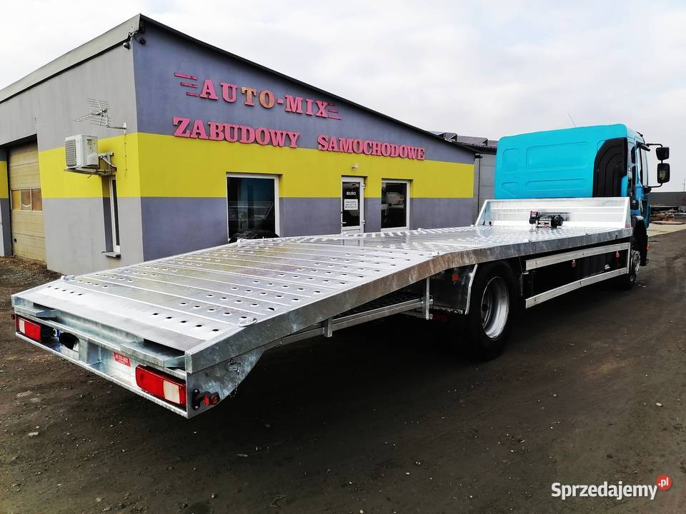 MERCEDES MAN auto laweta DMC 12T nowy najazd Samochody ciężarowe Strachosław sprzedam