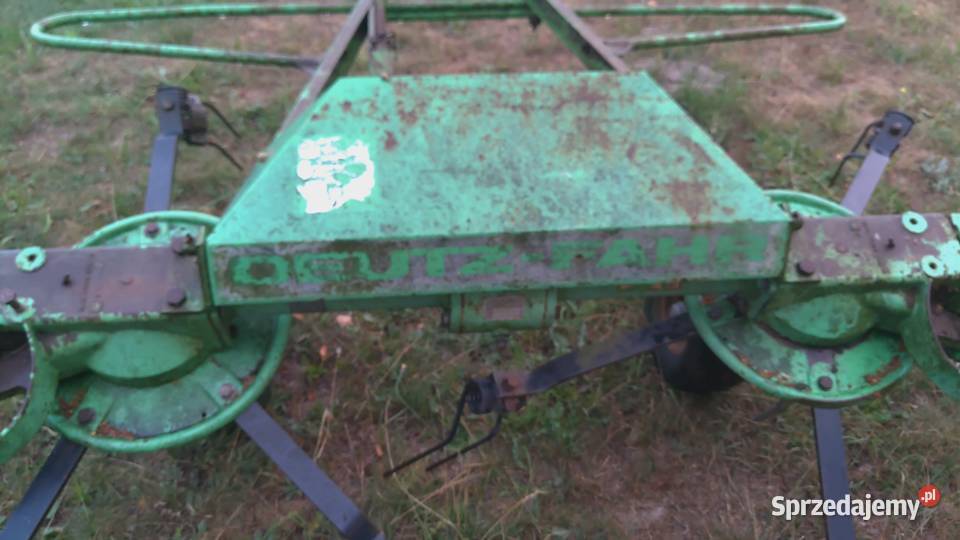 Przetrząsarka przewracarka pająk do siana Deutz Szczytno