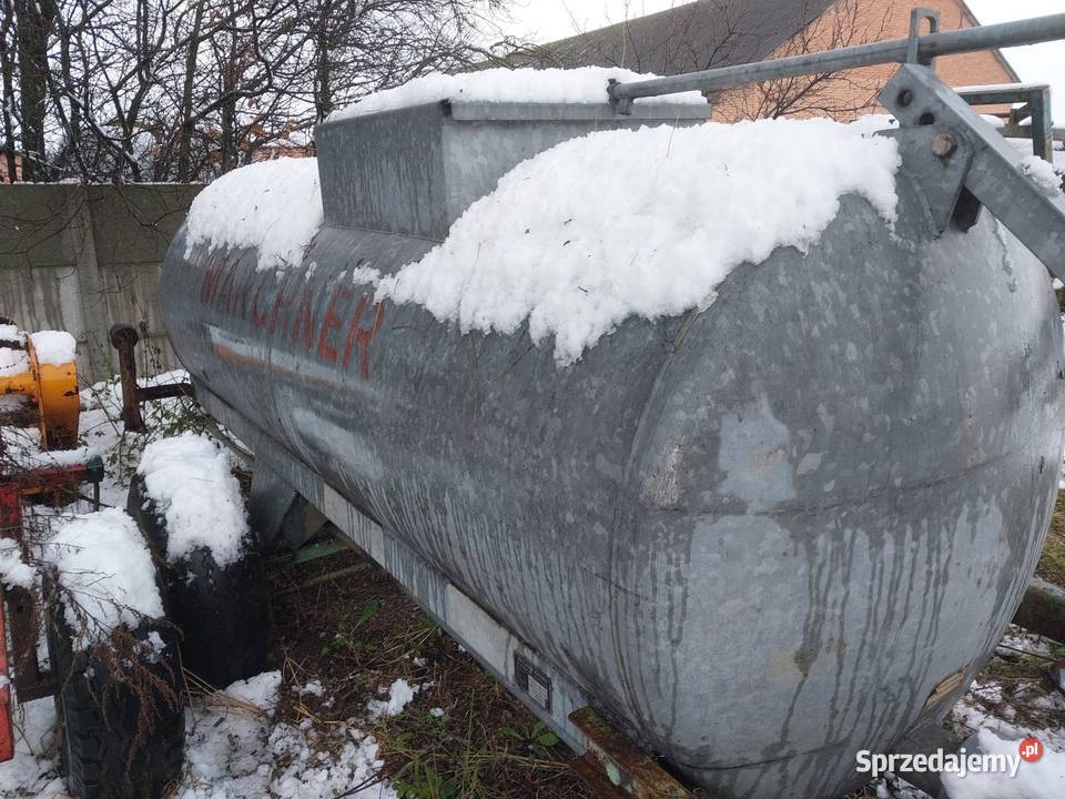 Beczkowóz zalewowy ocynkowany 3000lbeczka nieuszkodzony Piotrków Trybunalski