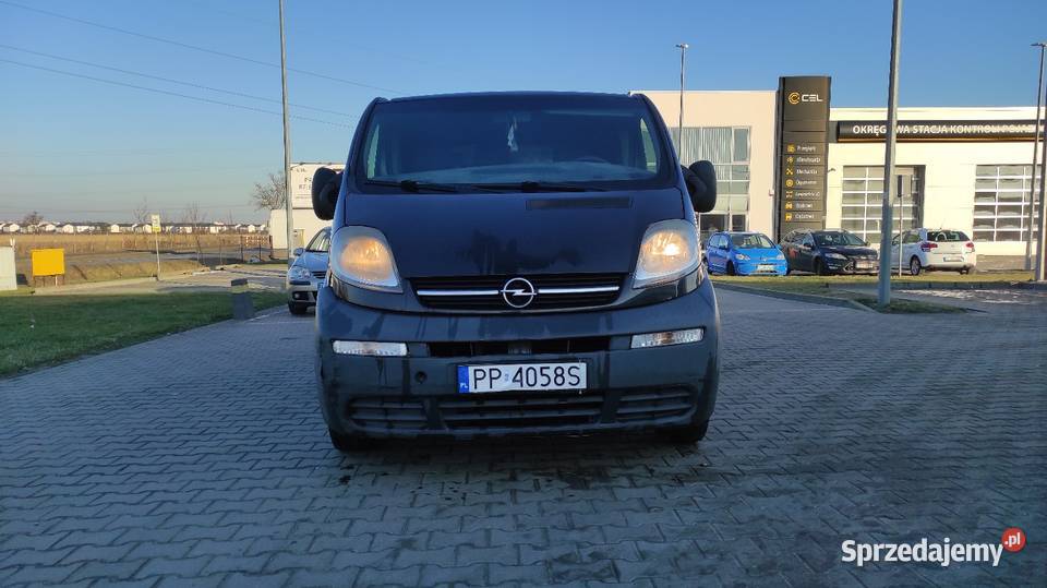 Opel Vivaro 19 dCi 120 2005 6 Osobowy VAT marża