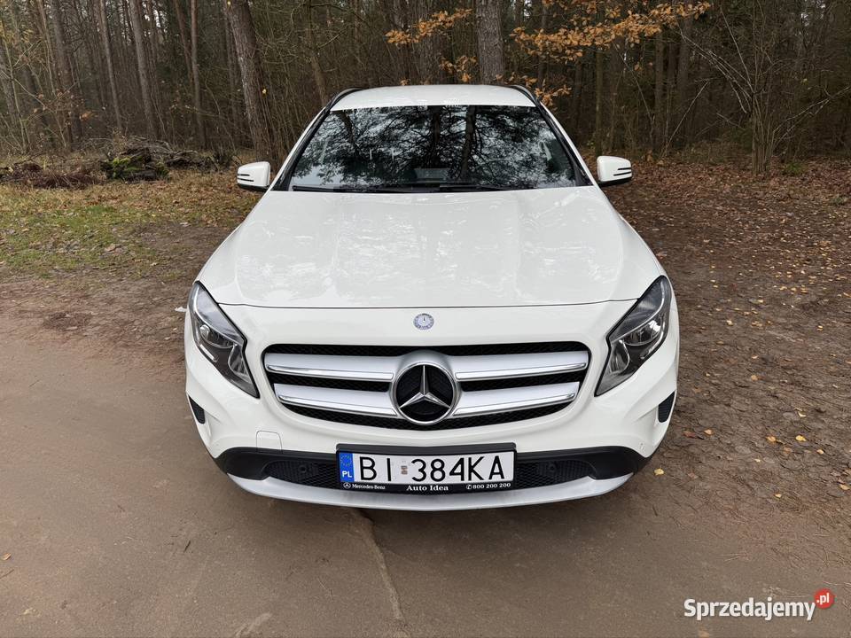 Mercedes GLA serwisowany bezwypadkowy Białystok