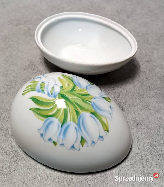 Porcelanowe Jajo Szkatułka Lindt Sprngli Design Dobrzany