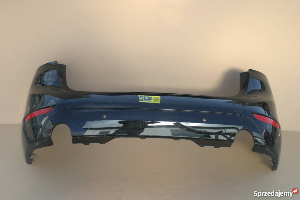 BMW 2 F46 ZDERZAK TYŁ TYLNY PDC NA 2 KOŃCÓWKI zderzaki Bieleń