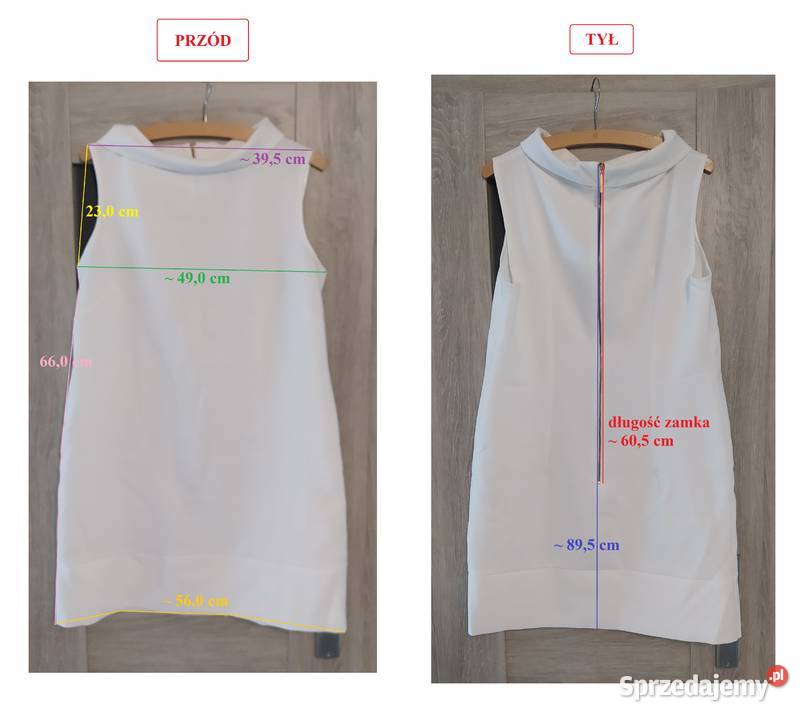 Sukienka damska CLOSET golf Spódnice i sukienki Hajnówka