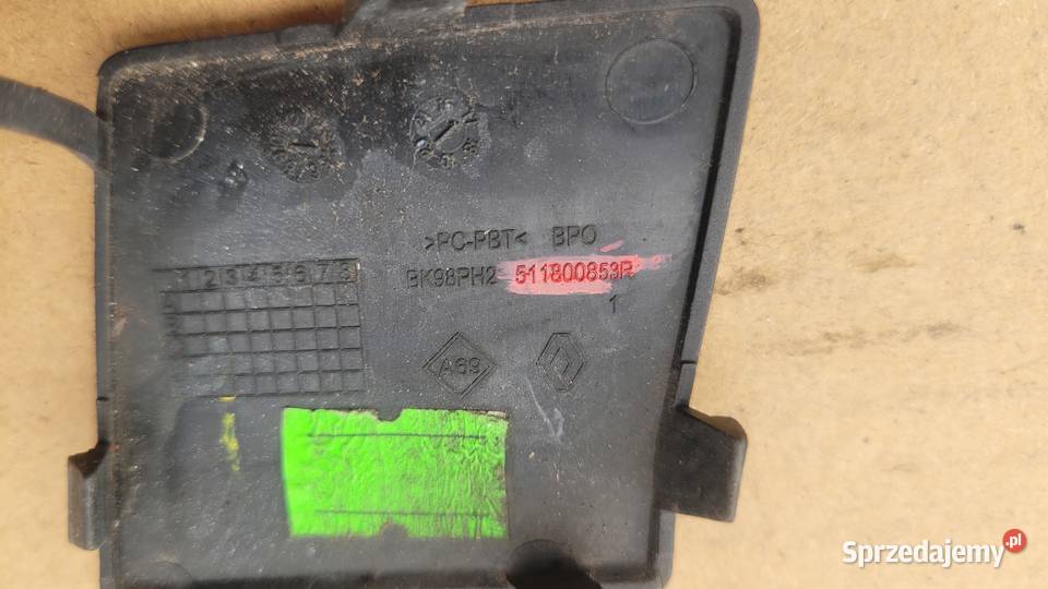 RENAULT CLIO IV 4 LIFT 16 ZAŚLEPKA HAKA ZDERZAKA osobowe Ruda Śląska