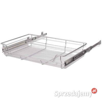 vidaXL Wysuwane kosze druciane 2 srebrne 800 Warszawa