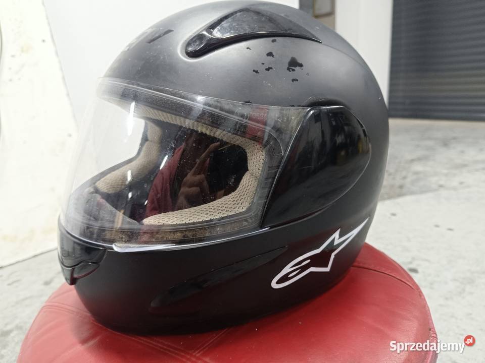 Kask AGV GP1 rozmiar XL 6162 Czarny na dużą