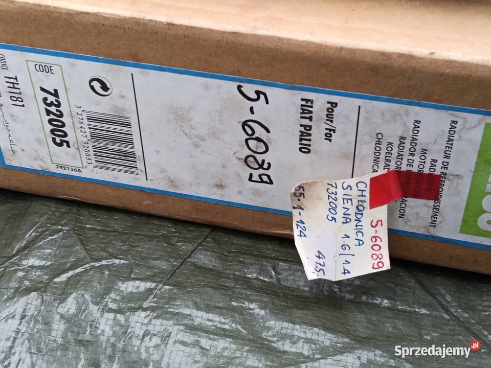 Chłodnica Fiat Palio Weekend Siena 14 16 Chorzów