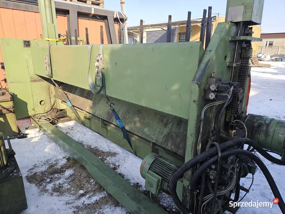 Zaginarka do blachy krawędziarka Ras 3000x4mm