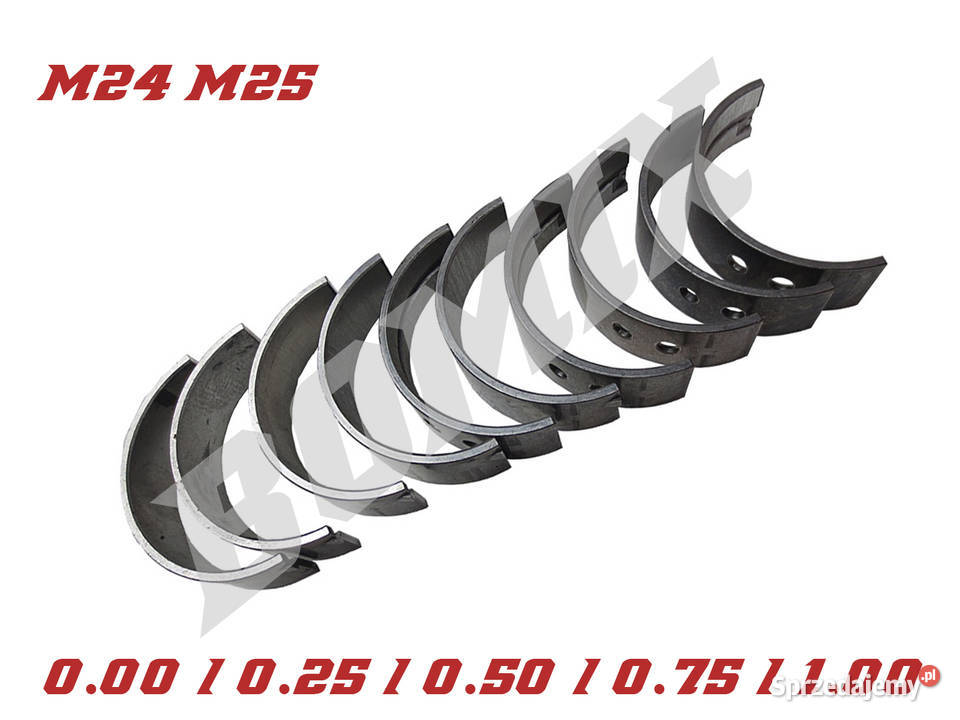 Panewki główne wału korbowego Multicar M24 M25 Konstantynów Łódzki