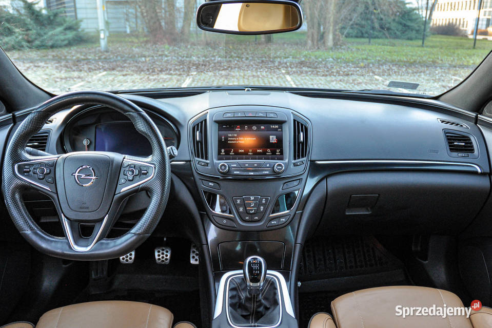 Opel Insignia 20T 250 Bezwypadkowy Skóry Salon Samochody osobowe dolnośląskie sprzedam