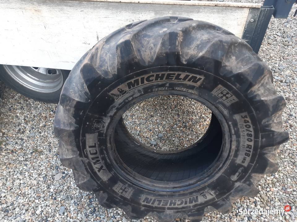 Opona Michelin 34080 R18 12580 R18 podkarpackie Majdan Królewski