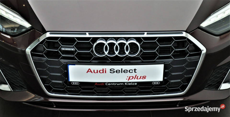 Audi A5 40 TFSI 204 Quattro SLine Stronic BO nieuszkodzony Kielce