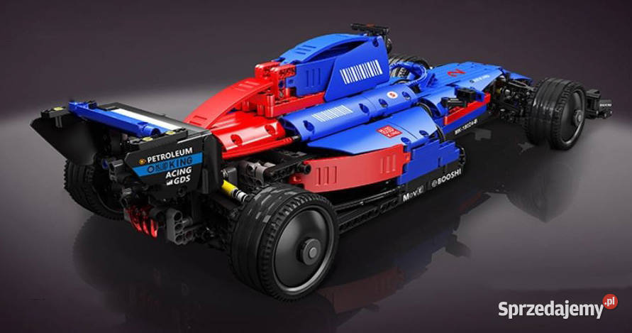 Klocki bolid F1 niebieski 1065 el RC 24GHz Pozostałe mazowieckie sprzedam