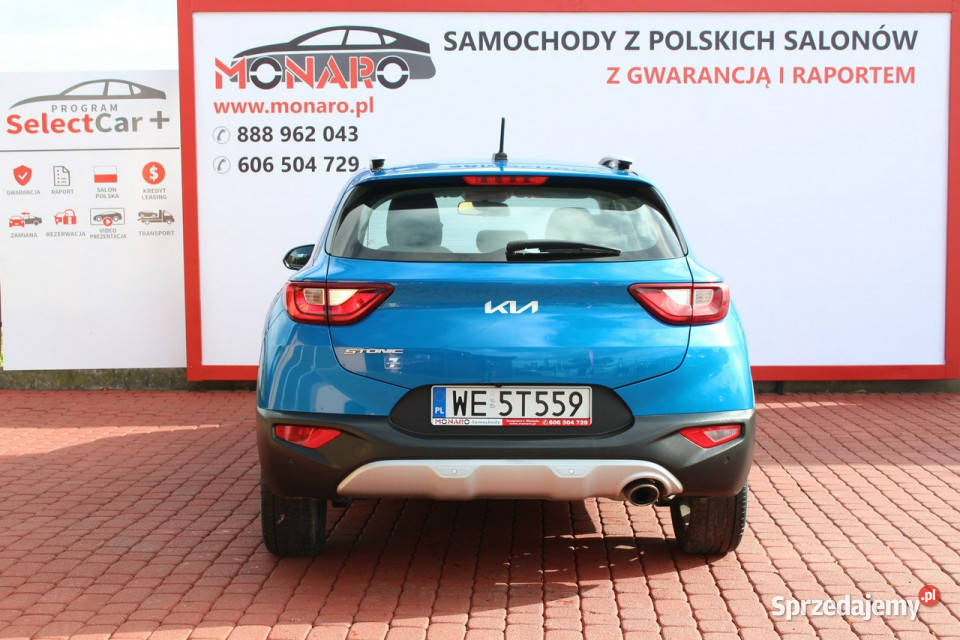 Kia Stonic 10 TGDi Salon Polska Serwis ASO garażowany kujawsko-pomorskie Włocławek