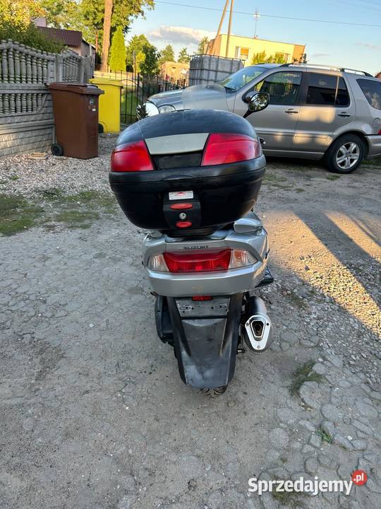 Suzuki Burgman 125 2004 2 kluczyki Kufer