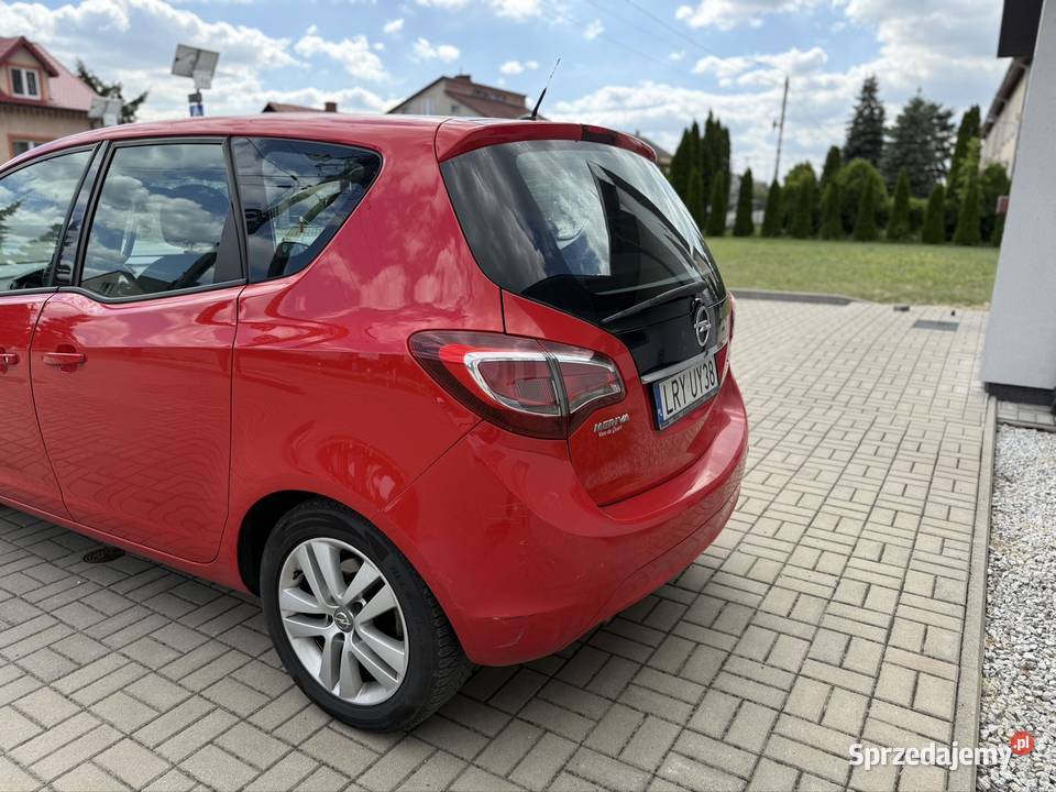 OPEL MERIVA 2015 czerwony Ryki