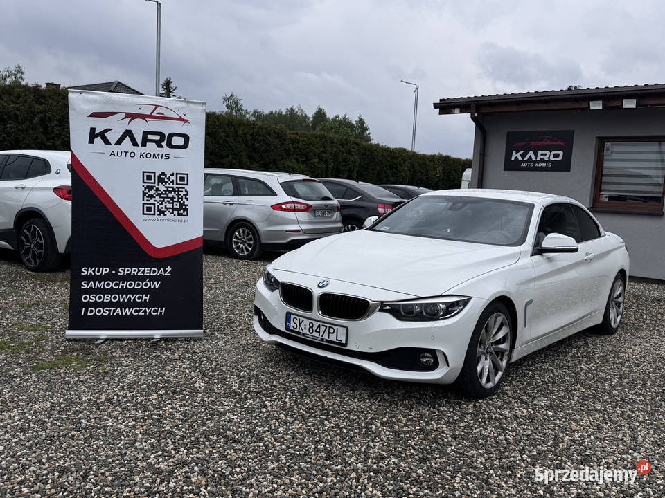 BMW 420i 2019r Polski Salon I właściciel światła przeciwmgielne Paniówki