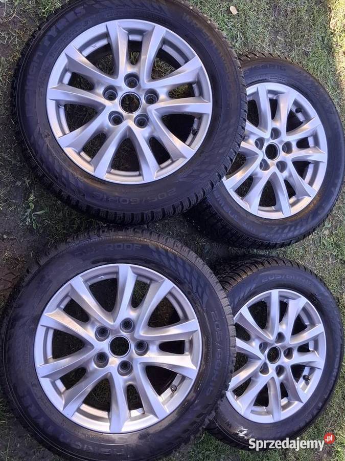 Koła opony zimowe 7 mm NOKIAN WR Snowproof 205 Krynki sprzedam