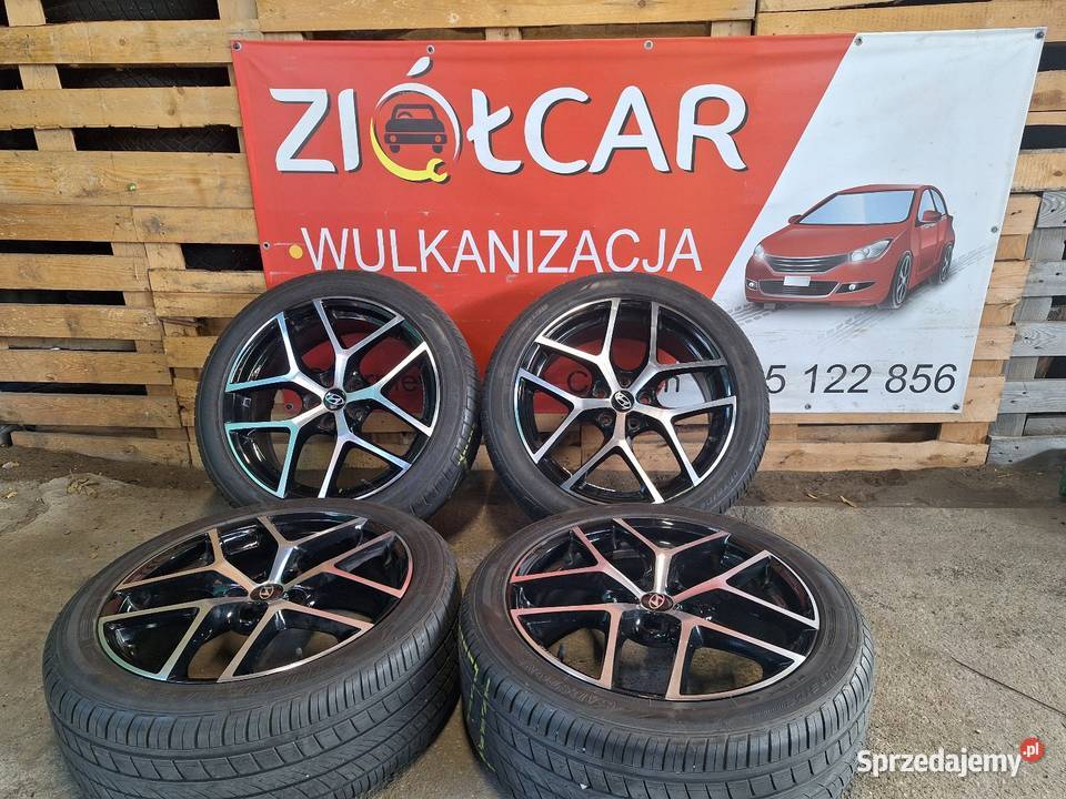 Alufelgi 5x1143 19 ET50 Hyundai Elantra Santa Fe kujawsko-pomorskie Choceń sprzedam
