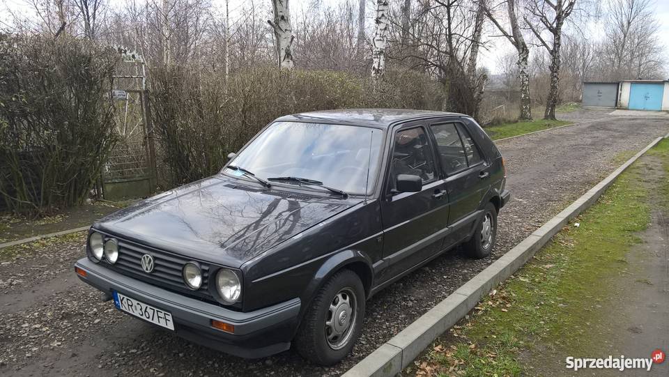 volkswagen golf II 16 CL benzyna śląskie Bytom