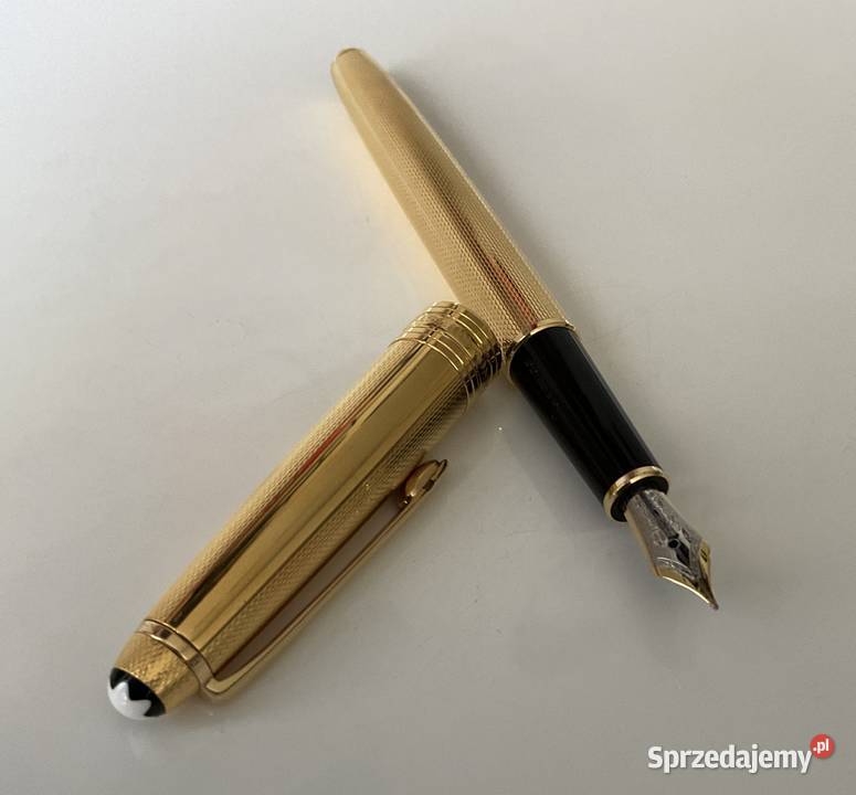 Pióro Montblanc Meisterstuck 144 Solitaire Gold Kraków