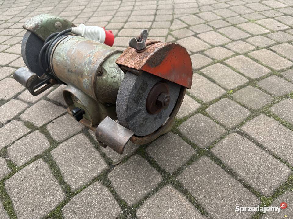 Szlifierka stołowa uszkodzona