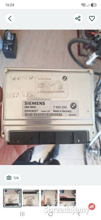 Komputer silnika bmw e39 25 Świdnik